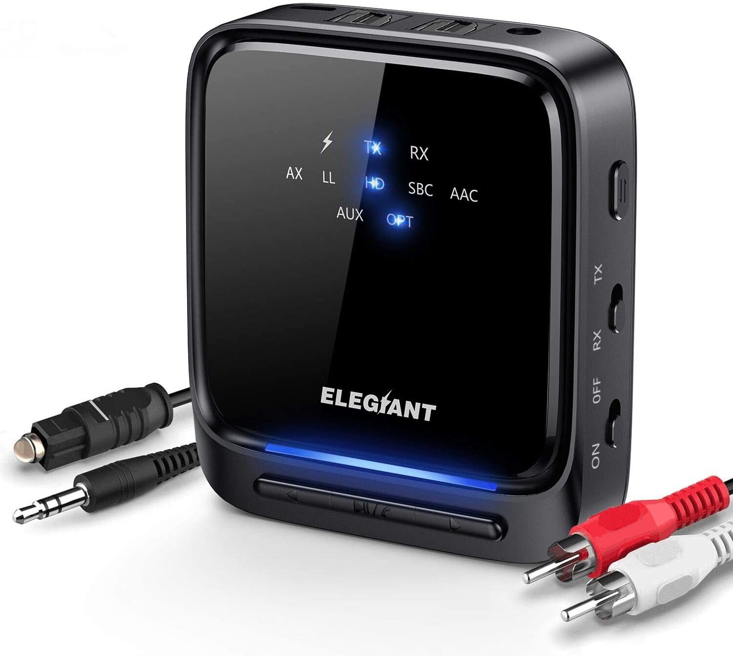 ELEGIANT BTI-066 Bluetooth 5.0 Transmitter Receiver Wireless Audio Adapter
