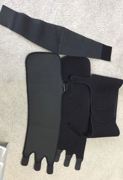 Brand new 3 in 1 waist trainer waist and leg thigh sauna weight loss trimmer adjustable belt butt lifter size M