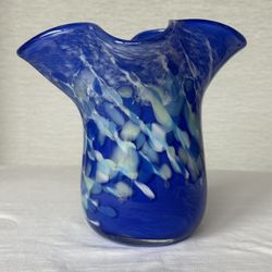 Hand Blown Glass Vase