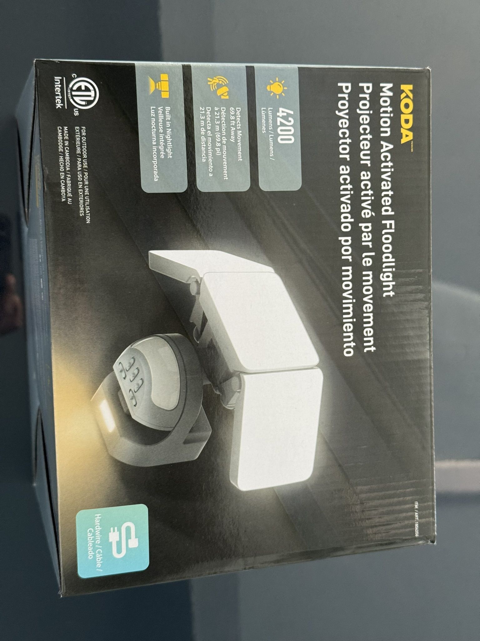 Koda Motional Activated Light