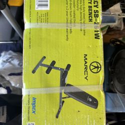 Marcy SB 261W Weight Bench New Sealed 