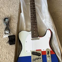 STEDMAN PRO ELECTRIC GUITAR TEXAS FLAG