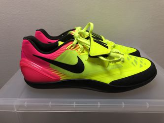 Mejora Laboratorio regla Nike Zoom Rotational 6 Shotput/Discus/Track 882009-999 Volt/Pink Sz 8 for  Sale in Coral Springs, FL - OfferUp