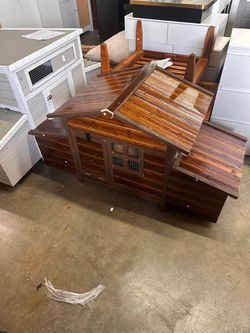 Wooden Chicken Coop, Outdoor Rabbit Hutch, Bunny Hutch Guinea Pig Pet House Bunny Cage with Double Nesting Boxes, Weatherproof Roof, Removable Tray, R
