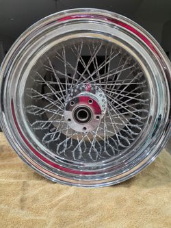 Custom wheel for Harley