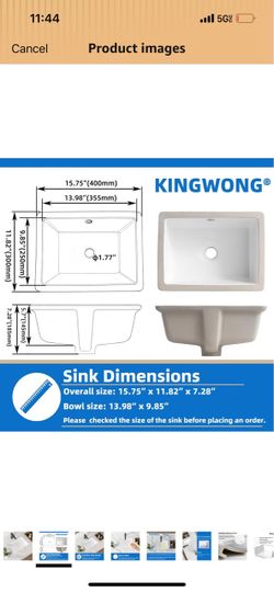 2 New Ceramic Bathroom wash basin $30