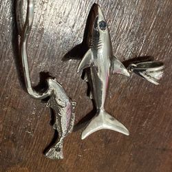 2 Silver Custom Pendants