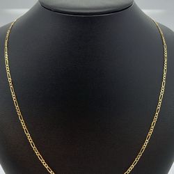 14 k Gold Figaro Chain. New. 