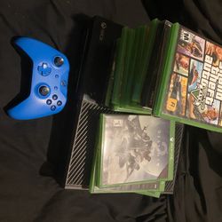 Xbox one with 15 games