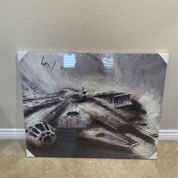 Star Wars Millenium Falcon Print