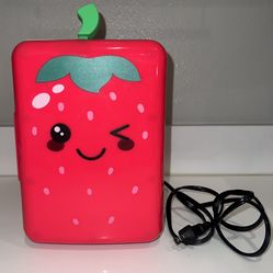 Strawberry Mini Fridge 