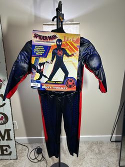 Spider-Man Miles Morales Kids Costume Size Small