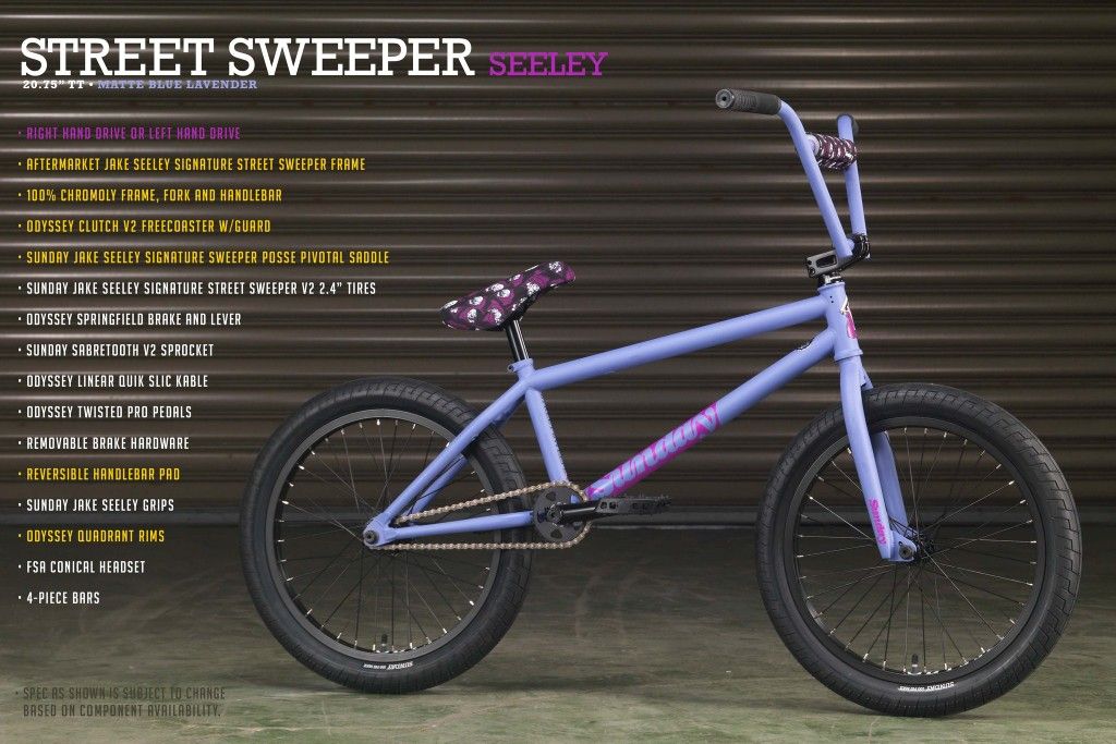 Sunday Street Sweeper ‑ Jake Seeley Signature BMX