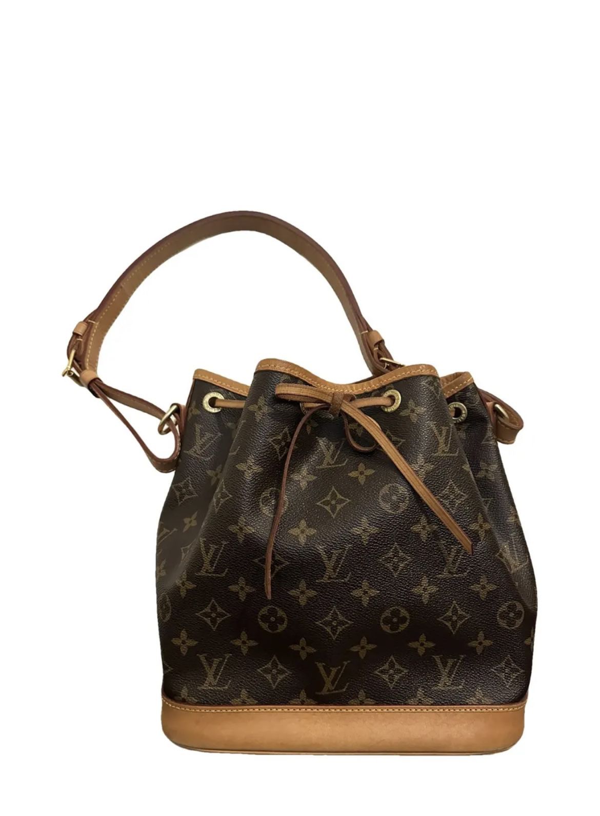 Authentic Louis Vuitton Noe Patent Leather Handbag 