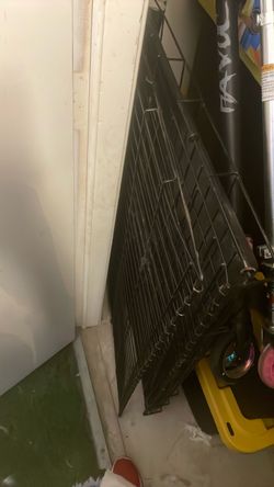 Black Wire Dog Crate / Pet Kennel