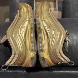 All Gold Nike Air Max 97. 