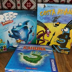 3 Board Game Bundle, Islands