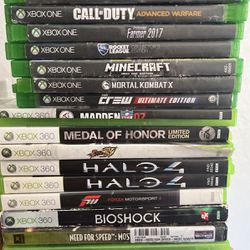 Xbox One/Xbox360/original Xbox Games