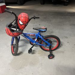 Spider-Man  Bike & Helmet 