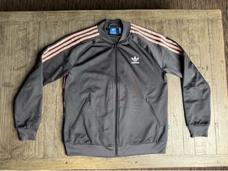 Adidas Original Woman Multi-striped Track Jacket Size L