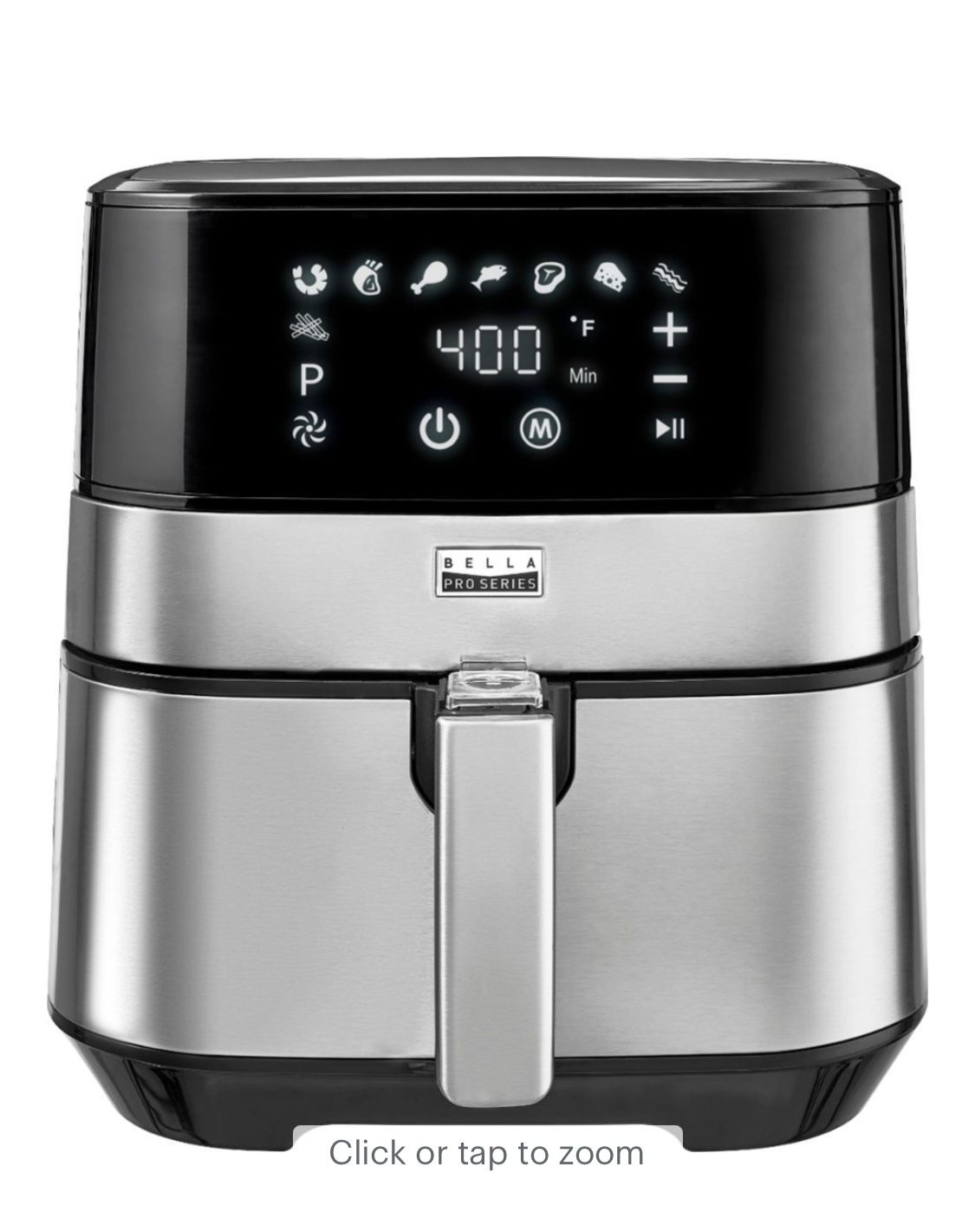 Bella 5.3-qt. Stainless Steel Air Fryer