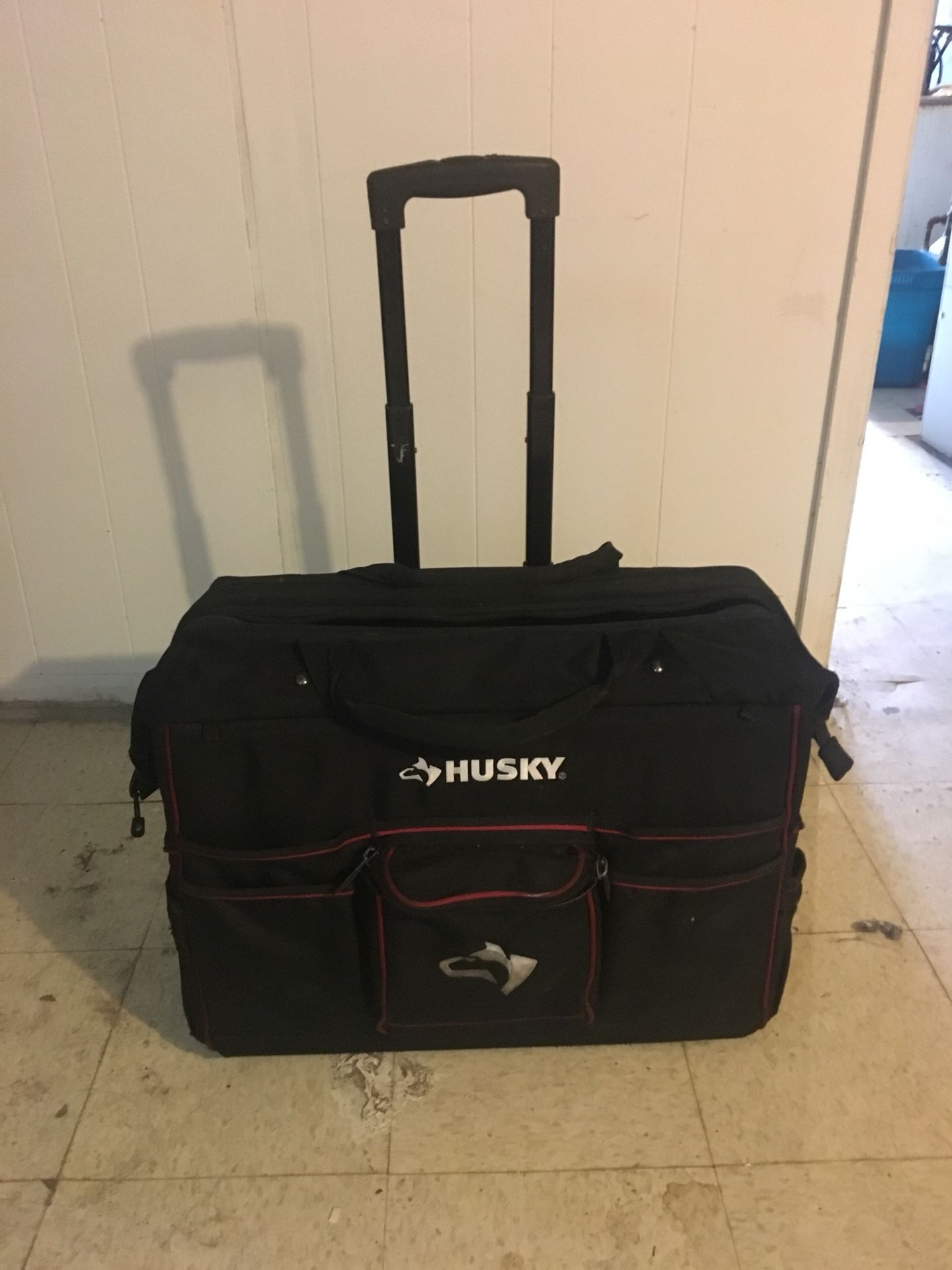 Husky tool bag on wheels