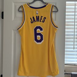 New-Nike LeBron James Lakers #6 Jersey-Men's Size Medium