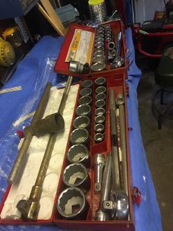 3/4 inch socket set, 47pieces Metric and Standard complete