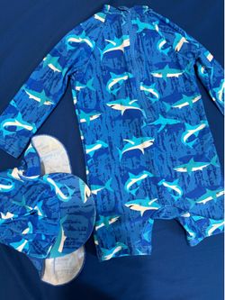 Baby/Toddler Swimsuit with Hat