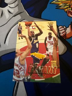 1997 Kobe Bryant all rookie fleer