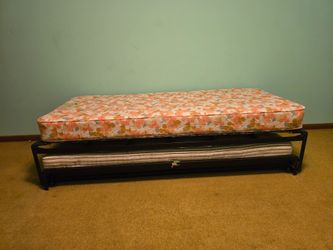 Mid-century modern Trundle Bed