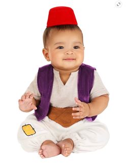 Disney Aladdin Halloween Costume - Size 0/3 Months