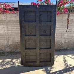 Antique Farmhouse Door Teak Wood Farmhouse Style 