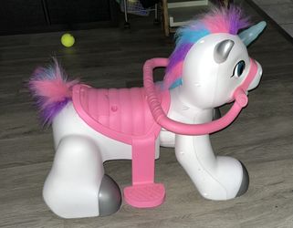 Unicorn Ride-on Toy, 6 volt , Rideamals