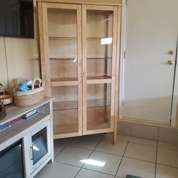 Tall China Cabinet 