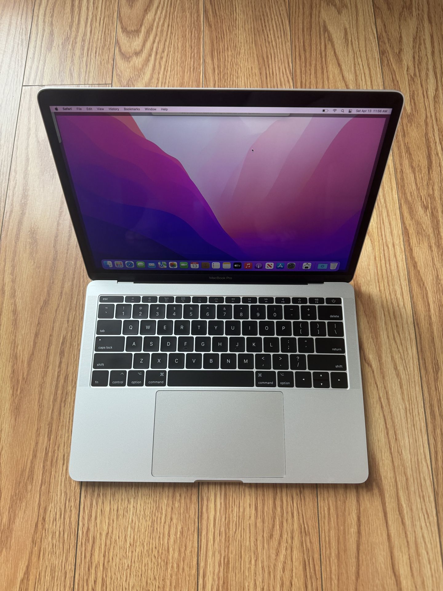 MacBook Pro 13” 2017 16Gb RAM 256 Ssd