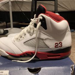 OG Fire Red Jordan 5s