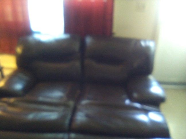 Leather Sofa 