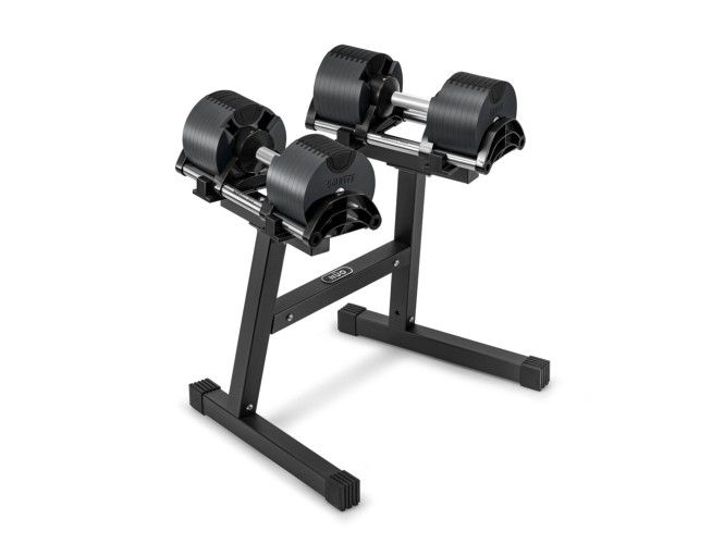 80lbs Nuobell Adjustable Dumbbells With Stand