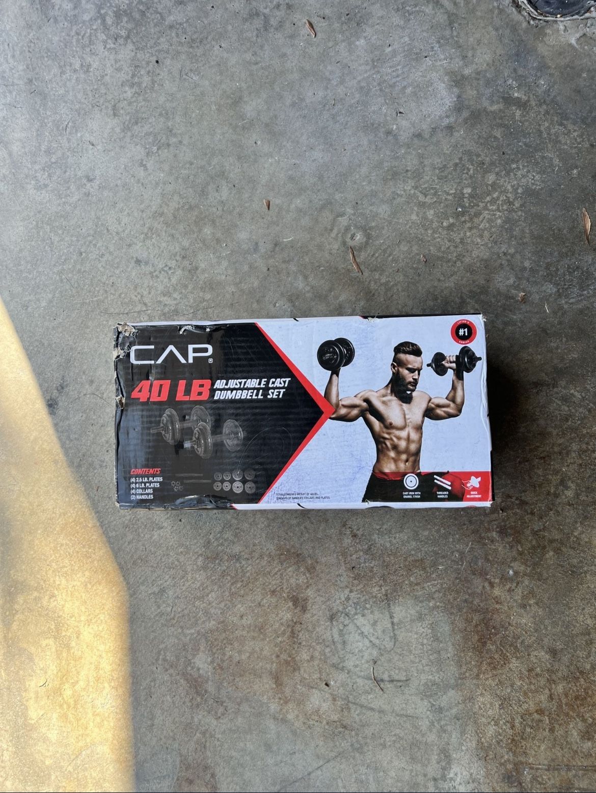 CAP Adjustable Dumbbells