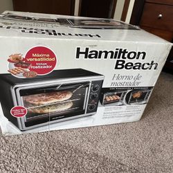 Toaster Oven Hamilton Beach New