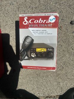 Cobra 19 Ultra III 40-Channel CB Radio