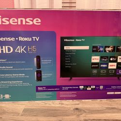 New Hisense 55” UHD 4K H5 Series