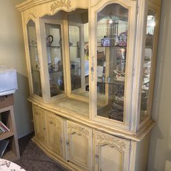 Vintage Stanley China hutch 