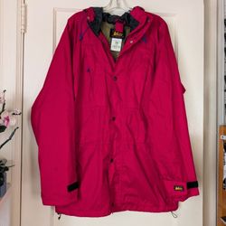 Vintage REI Gore Tex Men's Jacket Size Large 80s Hiking Jacket Outdoor Gear and Clothing