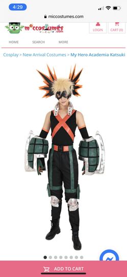 Bakugou Costume