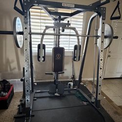 Weight lifting setup