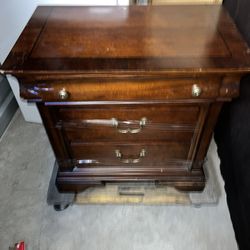 Night Stand And Mirror