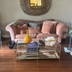 Crushed Velvet Couch