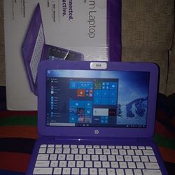 HP Stream Laptop (Infinity Purple)